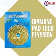 Diamond Pad Polishing Hand Grinding Elyssion Grit 1500 Finishing Sandpaper