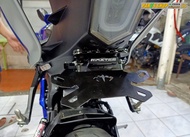 ท้ายสั้นแม่เหล็กพับได้ MAXTEC V.6 สำหรับติดตั้ง Yamaha R6 R1