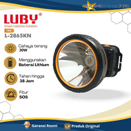 SENTER KEPALA LUBY L2865LN/KN / L2865LN / L2865KN / HEADLAMP LUBY L2865 / RECHARGEABLE / CAHAYA PUTI