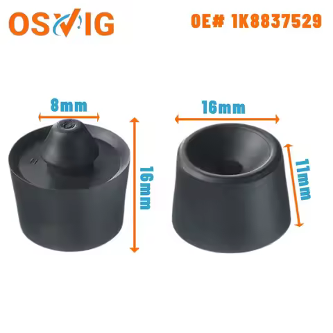 8PCS OE# 1K8837529 Applicable to Volkswagen Golf 6 Scirocco Door Buffer Block Rubber Buckles