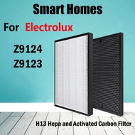 For Air Purifier Electrolux Z9124 Z9123 Air Filter Replacement Activated Carbon Filter and HEPA Filter