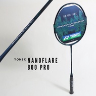 YONEX NANOFLARE 800 PRO Badminton Racket Deep Green Badminton Rackets with String 4U G5 Full Carbon 