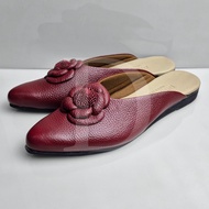Women's Leather Ballerina Flats