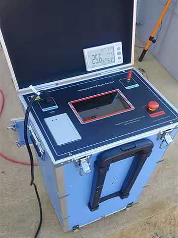 All-In-One Portable 0.1hz 30kv Vlf Hv AC Hipot Tester And Cable Withstand Testing Set VLF High Volta