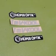 Stiker Kaca Film V-kool dan Huper Optik Original
