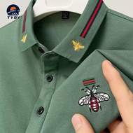 TYQY polo t shirt men short sleeve polo shirt for men shirt collar for men baju polo lelaki original terbaru hasaki new men polo MH2306