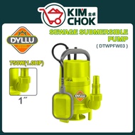 DYLLU Sewage Submersible Pump 1.0HP ( DTWPFW03 )
