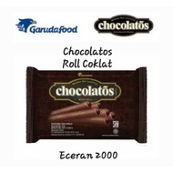Gery Chocolatos Mini Wafer Roll Chocolate Cheese / Keju Wafer Cokelat - 2000 an