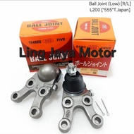 BALL JOINT LOW/ BELOW MITSUBISHI STRADA L200 K57 K77 K54 PAJERO V43 1994-1998 ORIGINAL 555 JAPAN.- R