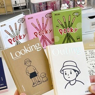 Korean Style Mini A7 Notebook Student Large-capacity Thick Paper Notepad Multi-functional Hand Accou