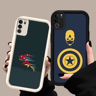 YZ-86 Marvel logo Very beautiful Casing for VIVO Y19S Y200 V40 Y300 Lite Pro 5G