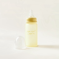 Babyshop Giggles Glass Feeding Bottle With Cap - 120 Ml