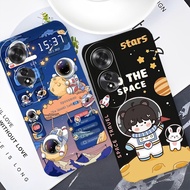 HP [GC020] Softcase for OPPO A60 4G 2024 LATEST Astronaut Planet Motif - Contemporary Case - Procame