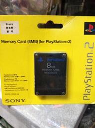 SONY  PS2主機  專用原廠記憶卡 8MB 全新未使用