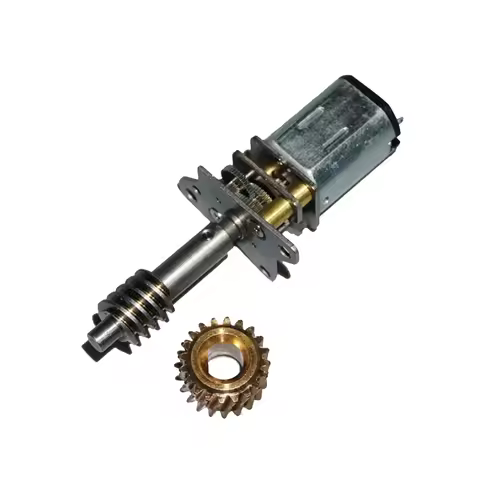 3v 6v DC N20 Mini Micro Metal Gear Motor 3mm Shaft Worm Gear Reduction Motor Model Aircraft Folding 