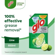 Glo Active Foam Lime Dishwashing Liquid 850ml Refill