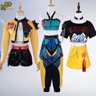 K-Pop: Demon Hunters cosplay costume HUNTR/X Rumi and Mira and Zoey cosplay costume and wig