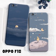 Case hp - Oppo F1S - Casing hp - Oppo F1S - External_acc - Blue Wallpaper Motif Case - Aesthetic Fas