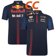 F1 Oracle Red Bull Racing 2023 Team Polo Max Verstappen Team Polo Sergio Perez Polo Shirt Size XS-6X