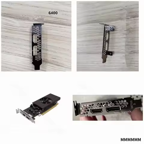 TT Sapphire for HP AMD Radeon RX 6400 LP Low Profile Bracket DP HDMI Graphics Card