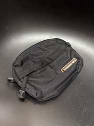 腰包 細袋 FX CREATIONS Black Nylon Pouch Bag