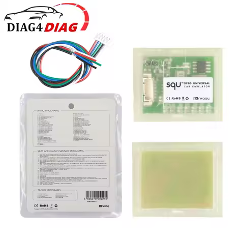 Universal Car Emulator SQU OF80 Mini Parts Big Work Emulator for Multi-Brand Cars Support IMMO/Tacho