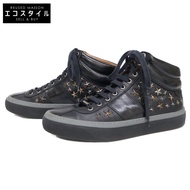 Jimmy Choo 星星圖案皮革高筒運動鞋，40碼 [二手]