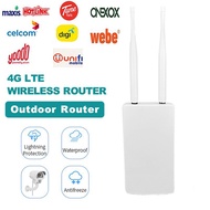 🇸🇬 Outdoor Waterproof CCTV 4G LTE Wireless Router SIM Card Wifi Interface High Gain Antenna Starhub 