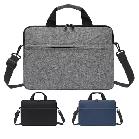 Laptop Bag For MacBook Air M1 Case For Xiaomi Dell Asus 13 14 15 15.6 inch Lightweight Shoulder Mess