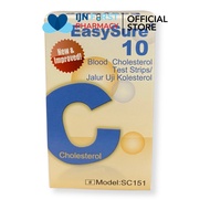 EasySure GCU Cholesterol Test Strips (10 Strips)