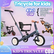 Basikal Budak 3 in 1 trucycle Kanak 2 Tahun Bicycle Kids outdoor Tricycle Kids Stroller With Handle 