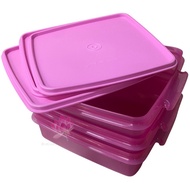 Tupperware Set: 3 Set Square Box 51012