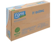 Thùng 36 hộp sữa đậu nành ít đường Fami Canxi 200ml