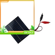 [LSAR-Hot] 10W 12V Outdoor Portable Solar Panel with Clip for 9-12V Battery Charging❀