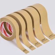 1 Roll 23m Gummed Kraft Paper Brown Bundled Adhesive Masking Paper Tape for Box Sealing Kraft Paper 