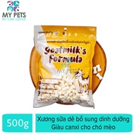 Xương Kẹo Sữa Dê Cô Đặc Goatmilks Formula Cho Chó (Nhập khẩu Thái Lan) - Túi 500g