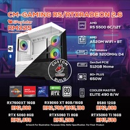 # DOTATECH CM-GAMING R5/RTXRADEON 2.6 - CUSTOM PC GAMING PACKAGE # R5 5500 + GPU Option(s)