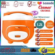 Cosmos CRJ3012O – Rice Cooker Terbaru 1.2 Liter Orange Caramel 300 Watt