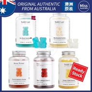 Unichi Gummy Bear 60 Gummies Rose Collagen/ Hair Boost /Pre & Probiotics /Omega-3 DHA Skin & Hair Su