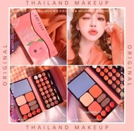 eyeshadow lengkap 1 set higliter blush on