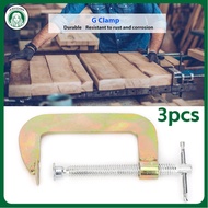 【Clearance Sale】3pcs C CLAMP G C Clamp งานไม้หนีบเชื่อมมือตัวยืดมือถือเครื่องมือช่างไม้ เครื่องมือ C Clamp G สําหรับงานไม้เชื่อมพรม