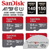 SANDISK Ultra 32GB 64GB 128GB 256GB 512GB 1TB A1 MicroSD Micro SD 150MB/S Memory Card Camera