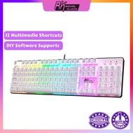 RK ROYAL KLUDGE RK920 USB DIY LED RGB Full Size Gaming Mechanical Keyboard Computer Rainbow Backlit 