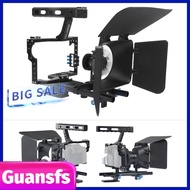 Guansfs-my Haowecib DSLR Camera Cage  Protable with Follow Focus and Matte Box for A7S A7 A7R A7RII 