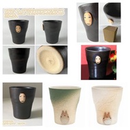 日本直送~新款信樂燒無面男或龍貓杯$228/日本直送~預訂新款姆明2025周年杯 350ml $118/日本直送~預訂新款姆明2025周年碟$208