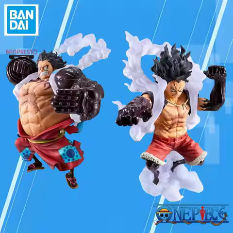in stock Dandai Banpresto One Piece Monkey D. Luffy Four Gear Mode Cartoon Characters Boys Favorite 