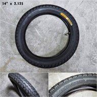 CST 14" x 2.125 Tire and Tube Set For Fiido L2 / D1