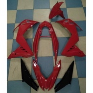 COVER SET FOR HONDA RS150 V2 RED WITH STICKER (ORIGINAL) (06900-K56-MB0ZA)
