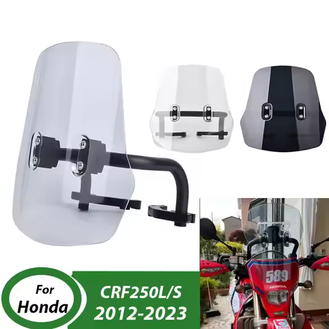 Motorcycle Windshield Windscreen For Honda CRF250L S 2012-2023 CRF250M Monkey CRF300L Front Air Scre