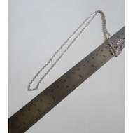 100cm Nuri Chain 0.7 Rice Chain/ 0.7 Silver Chain/ (1 meter) For Accessories